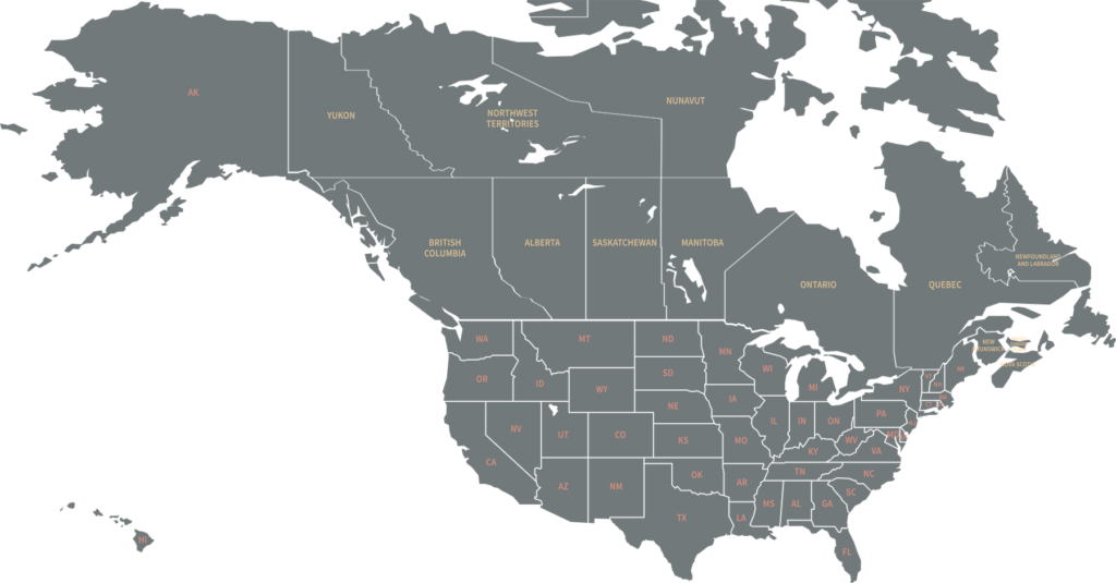 North American Map